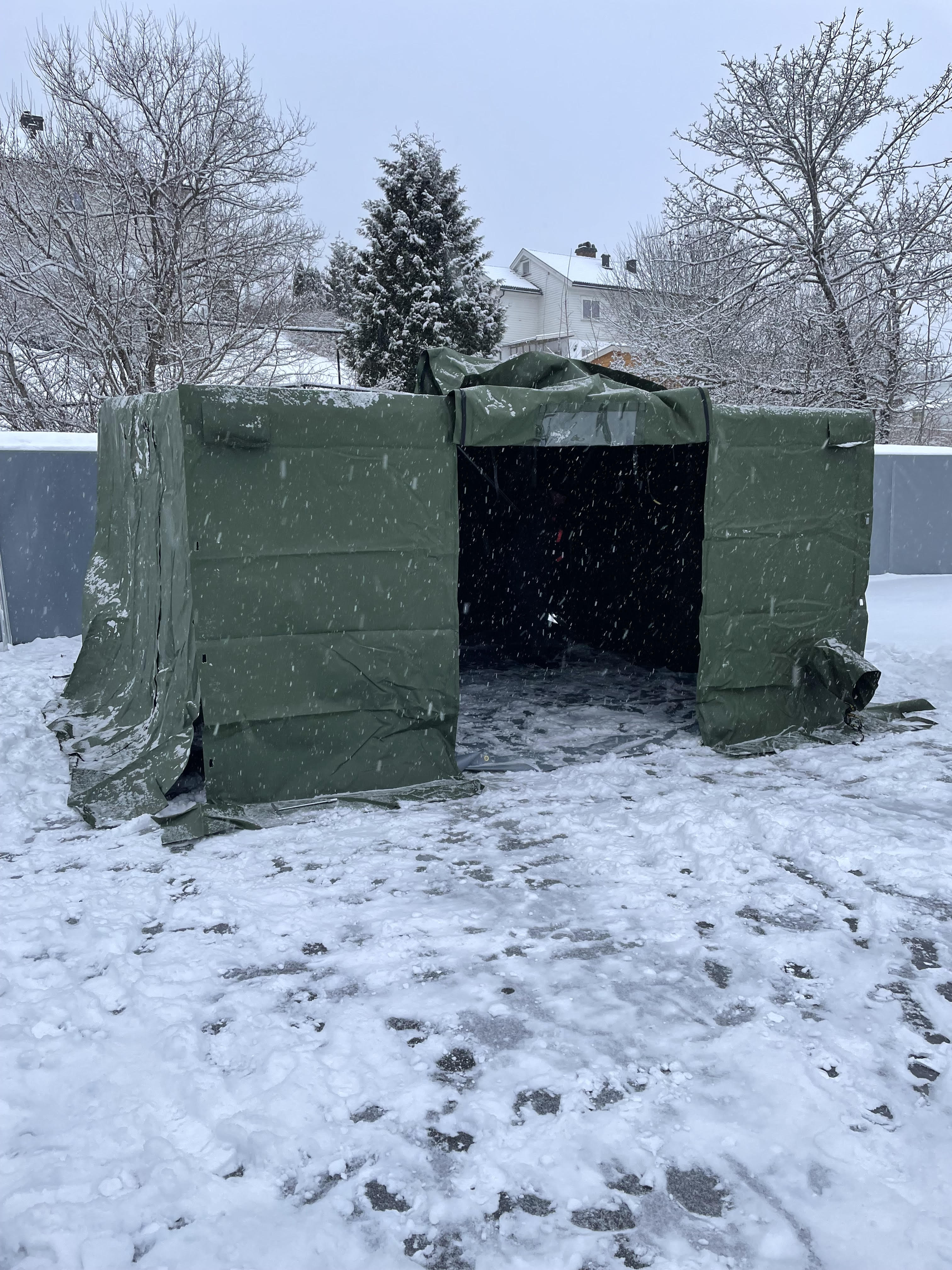 NM300 kommandoplass i vintermiljø